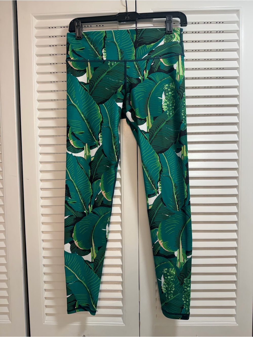 Dorothy Draper Iconic Brazilliance Design Leggings In Hunter Green